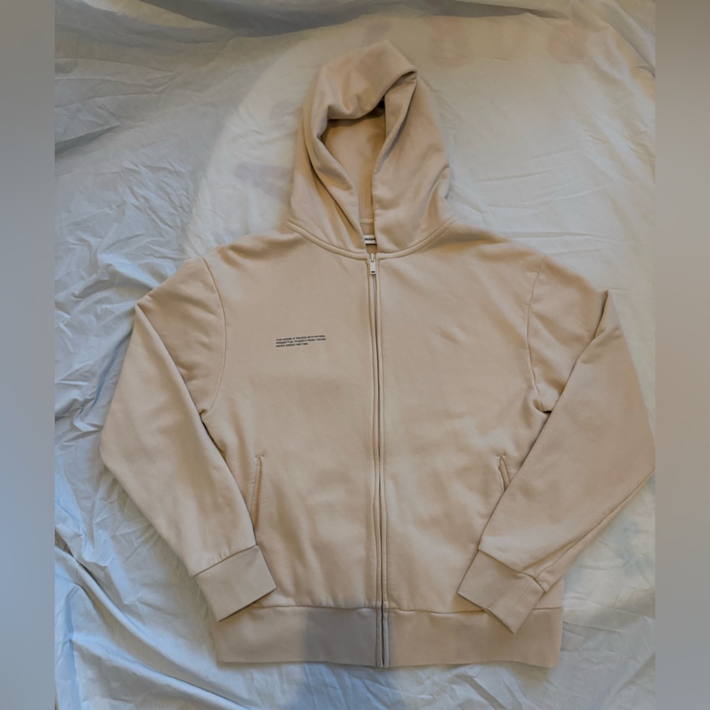 PANGAIA ZIP SWEATSHIRT ARCHIVE 365 SAND